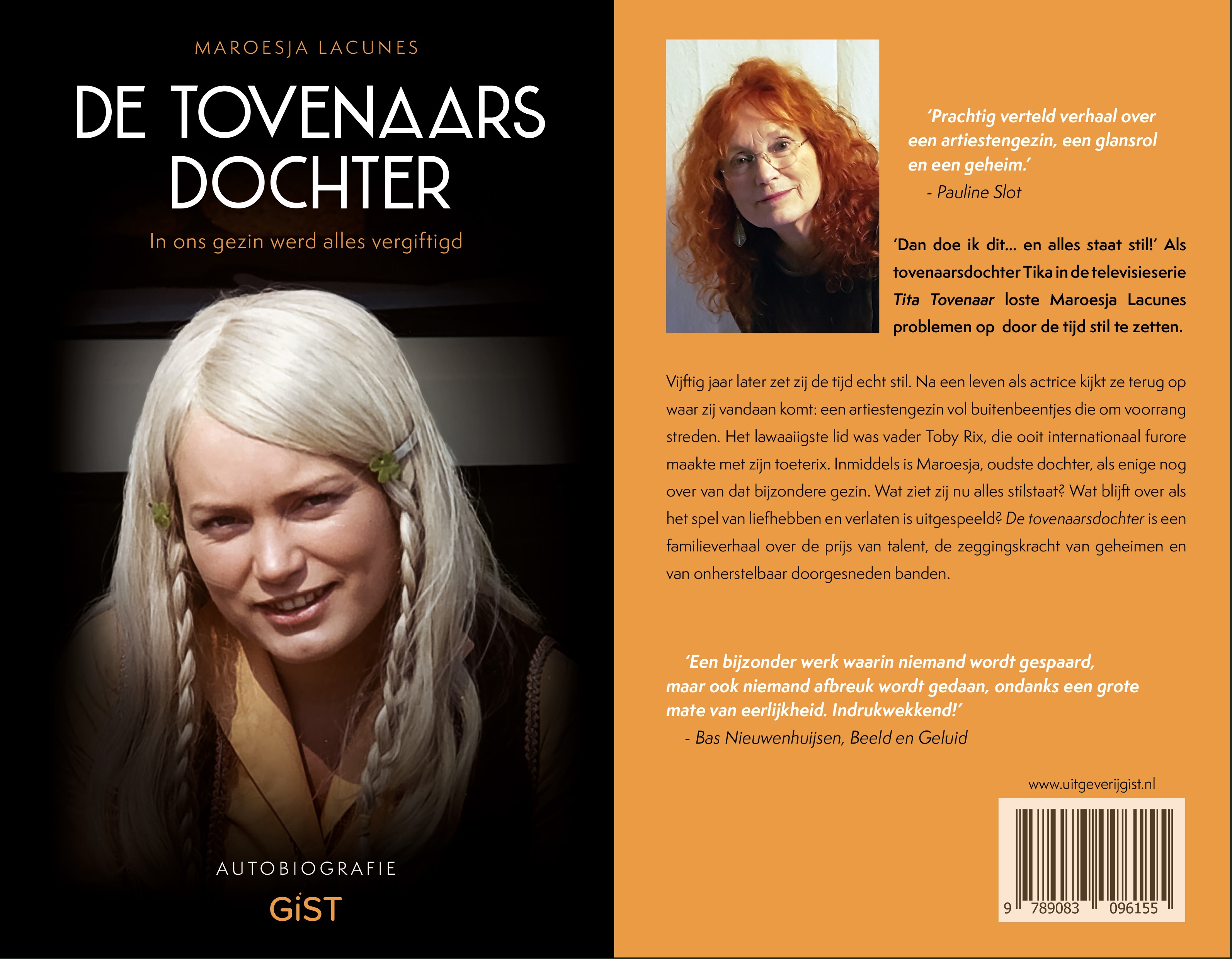 De
                tovenaarsdochter, autobiografie - cover